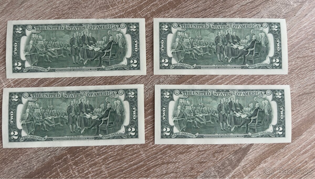 2 dolarů - 2