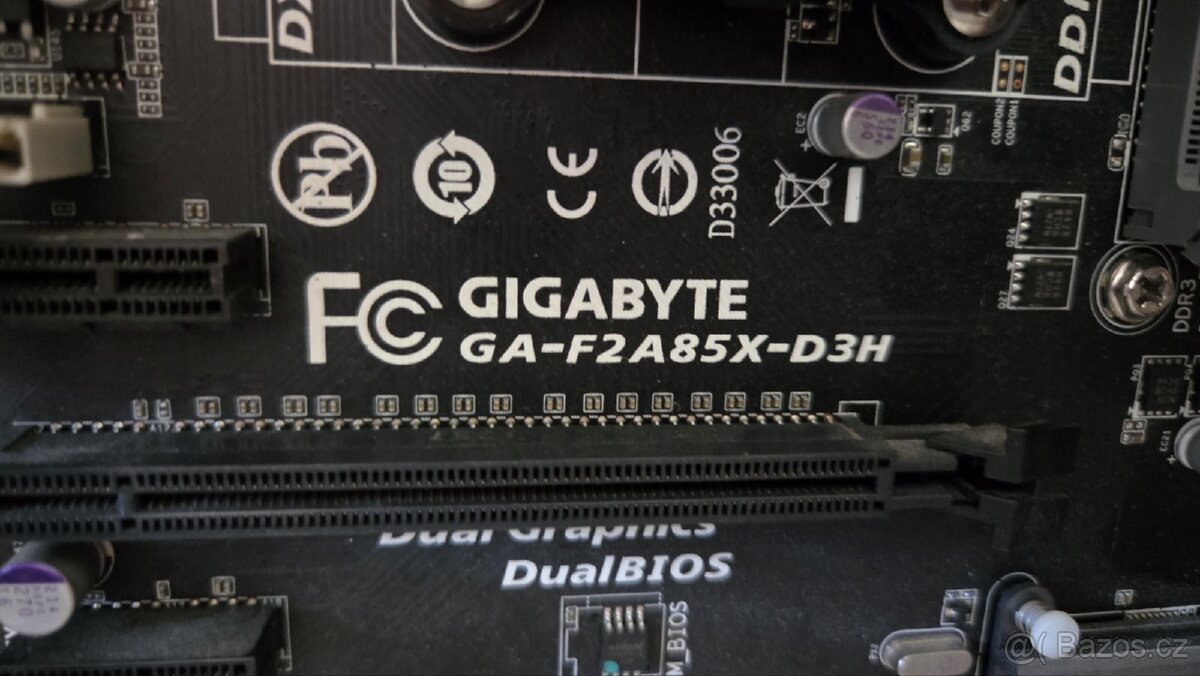 Deska + procesor amd a8 5600k - 2