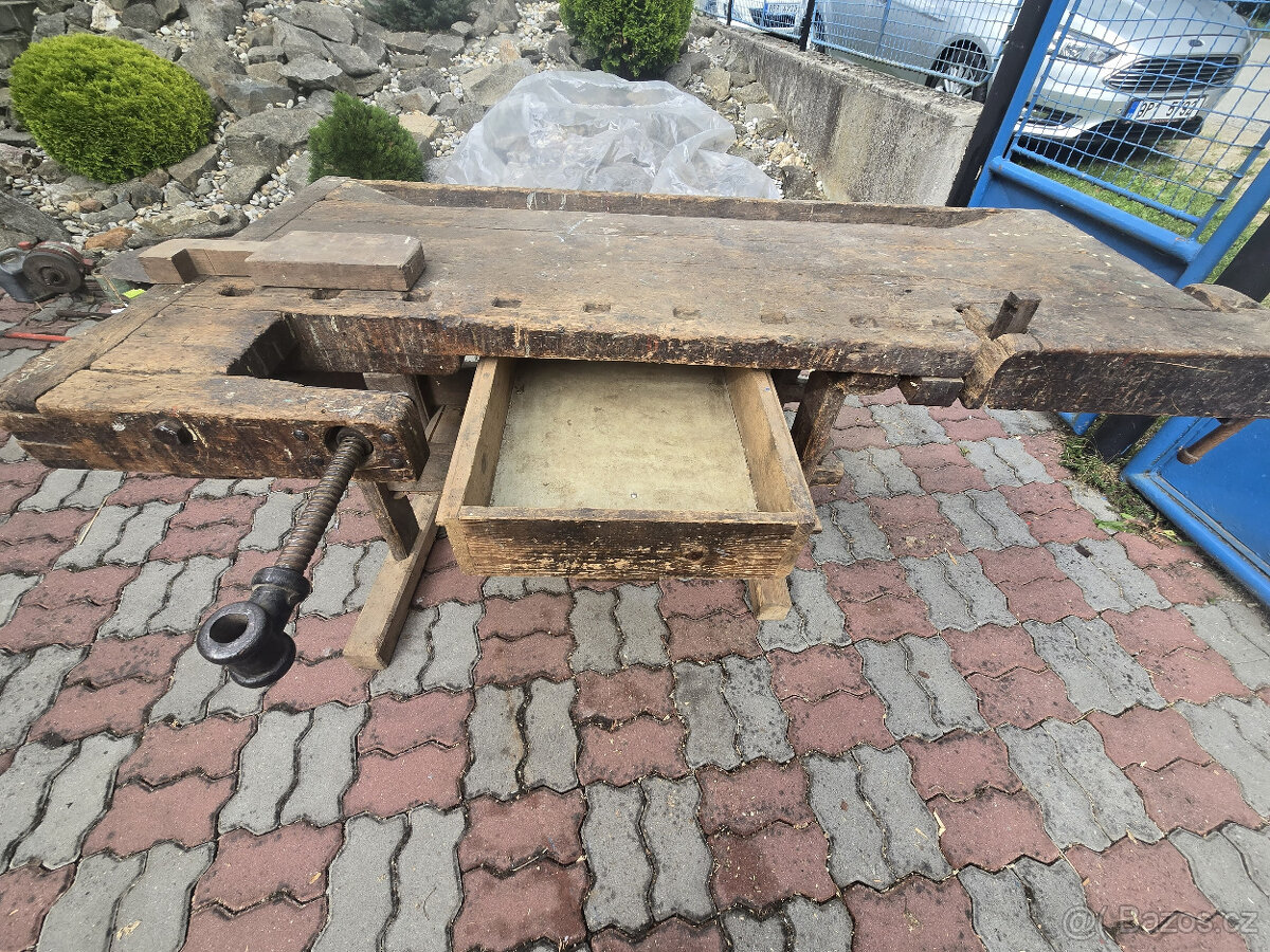 Truhlářská hoblice / Dílenský ponk - 2