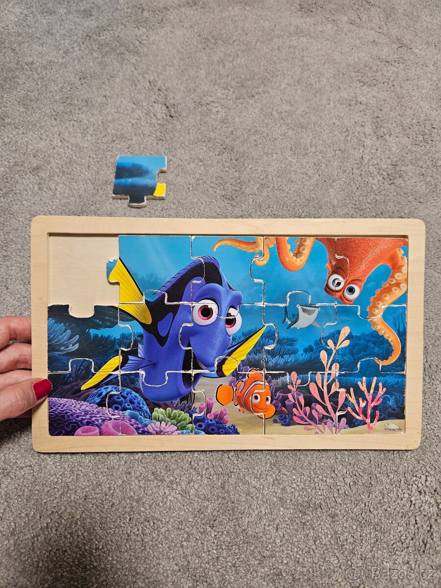 Dvoje dřevěné puzzle - 2