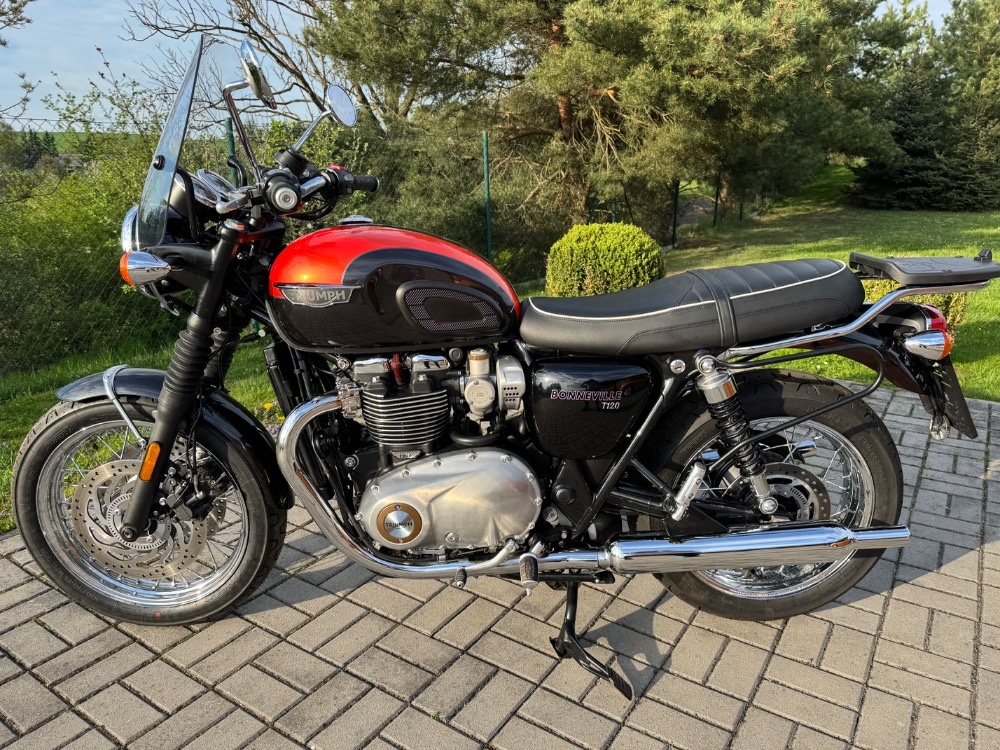 Triumph Bonneville T120 1.maj. 12tKm - 2