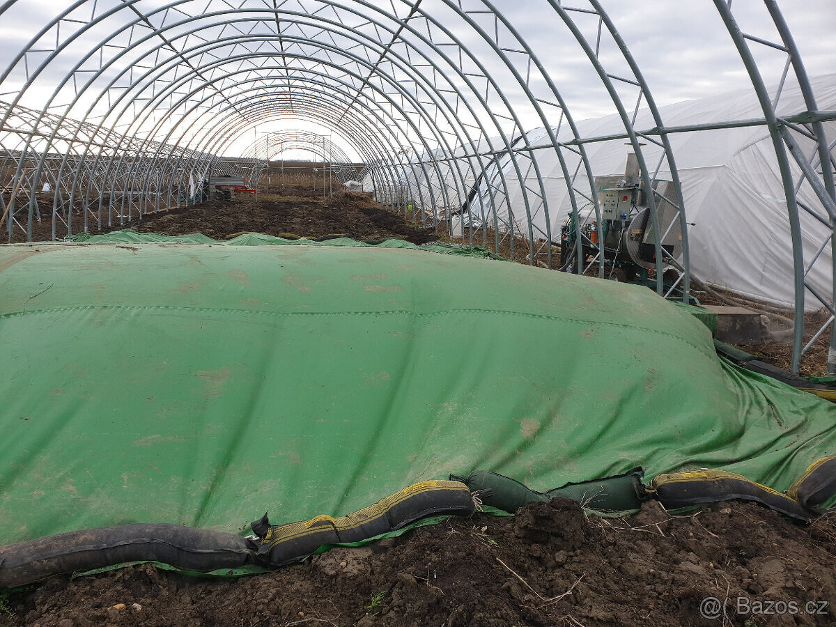 Konstrukce (šířka 9,2 x 32 m ) na foliovnik,plachtovou halu - 2