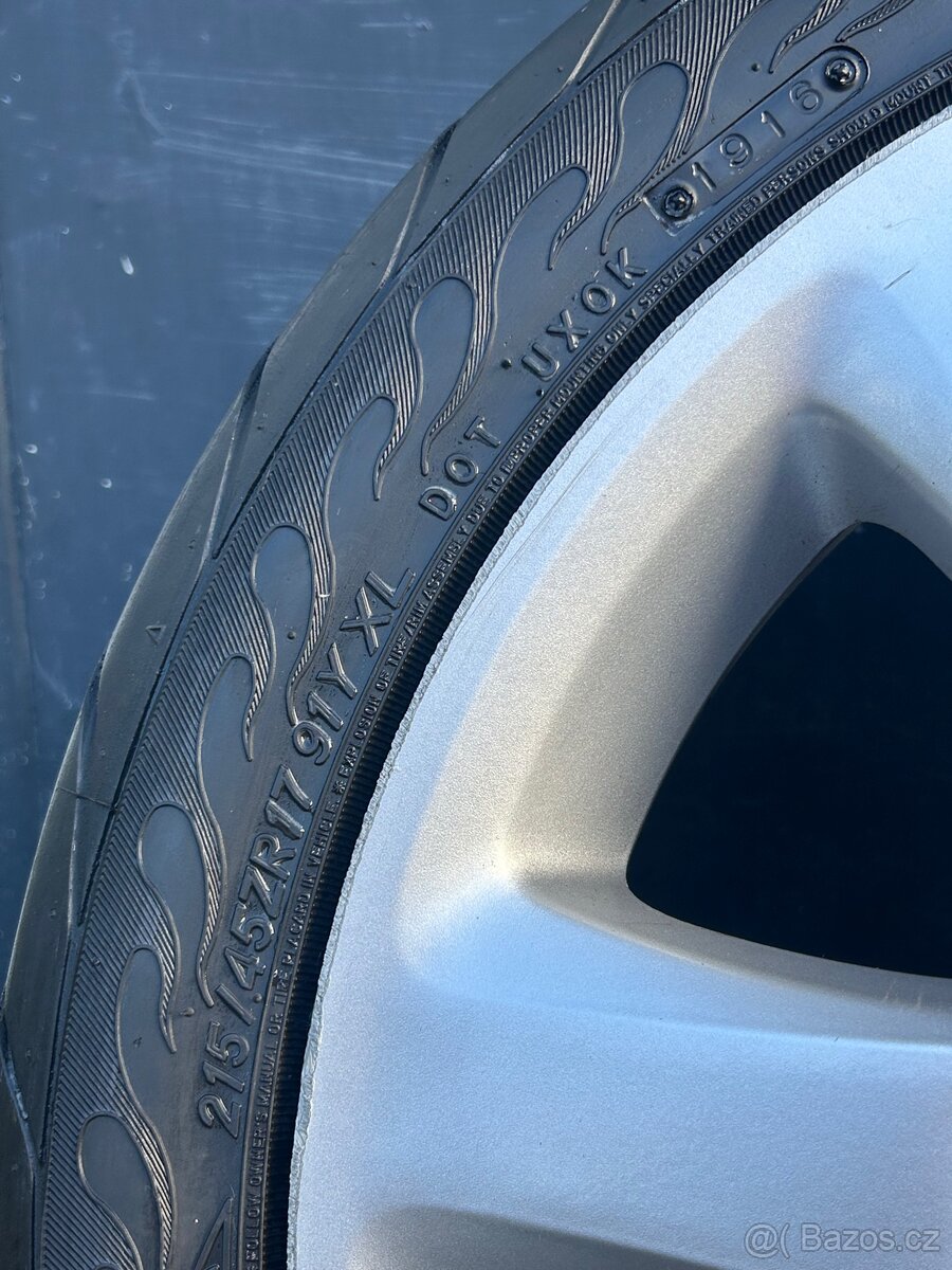 Originální alu disky Toyota R17 - 2