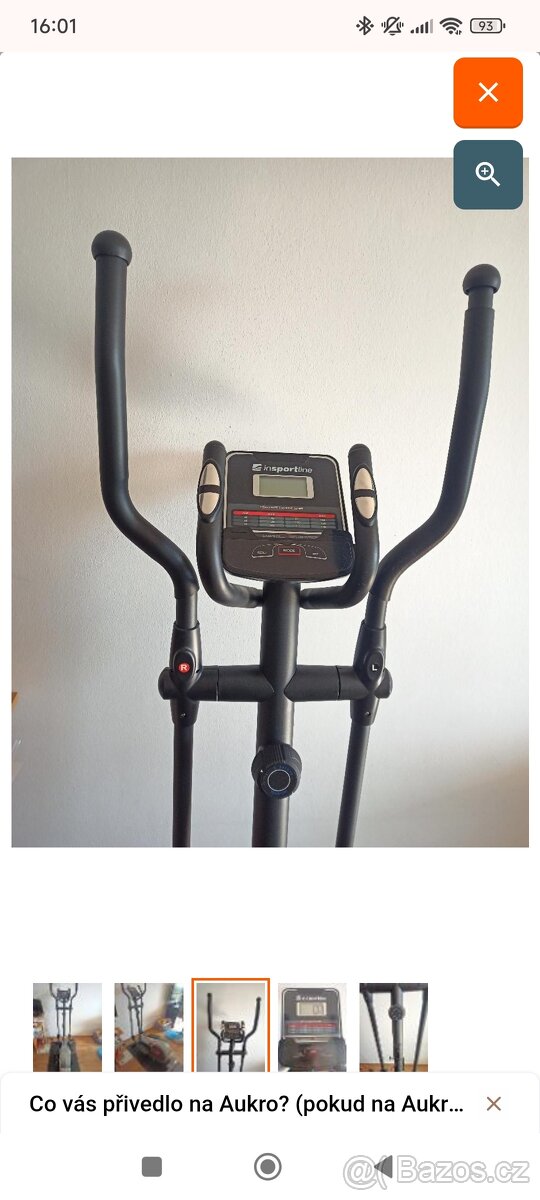 Eliptický trenažer inSPORTline Hodore ET - 2