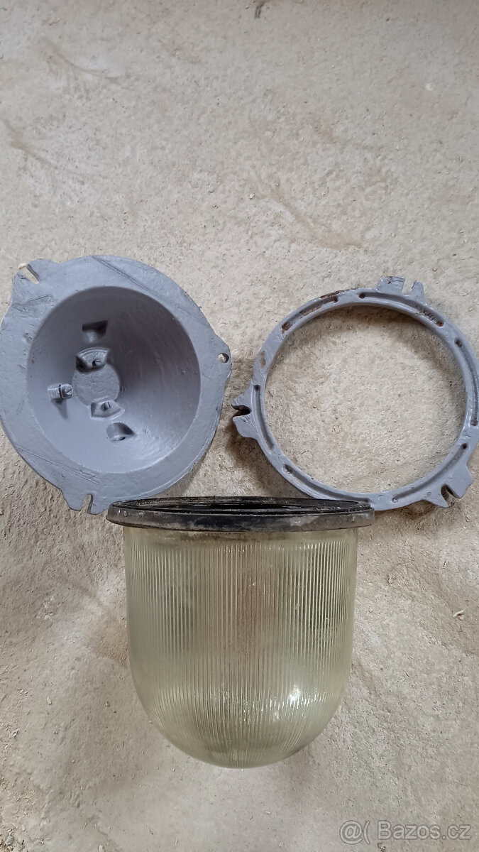 Retro industriální světla, průmyslové lampy - 2