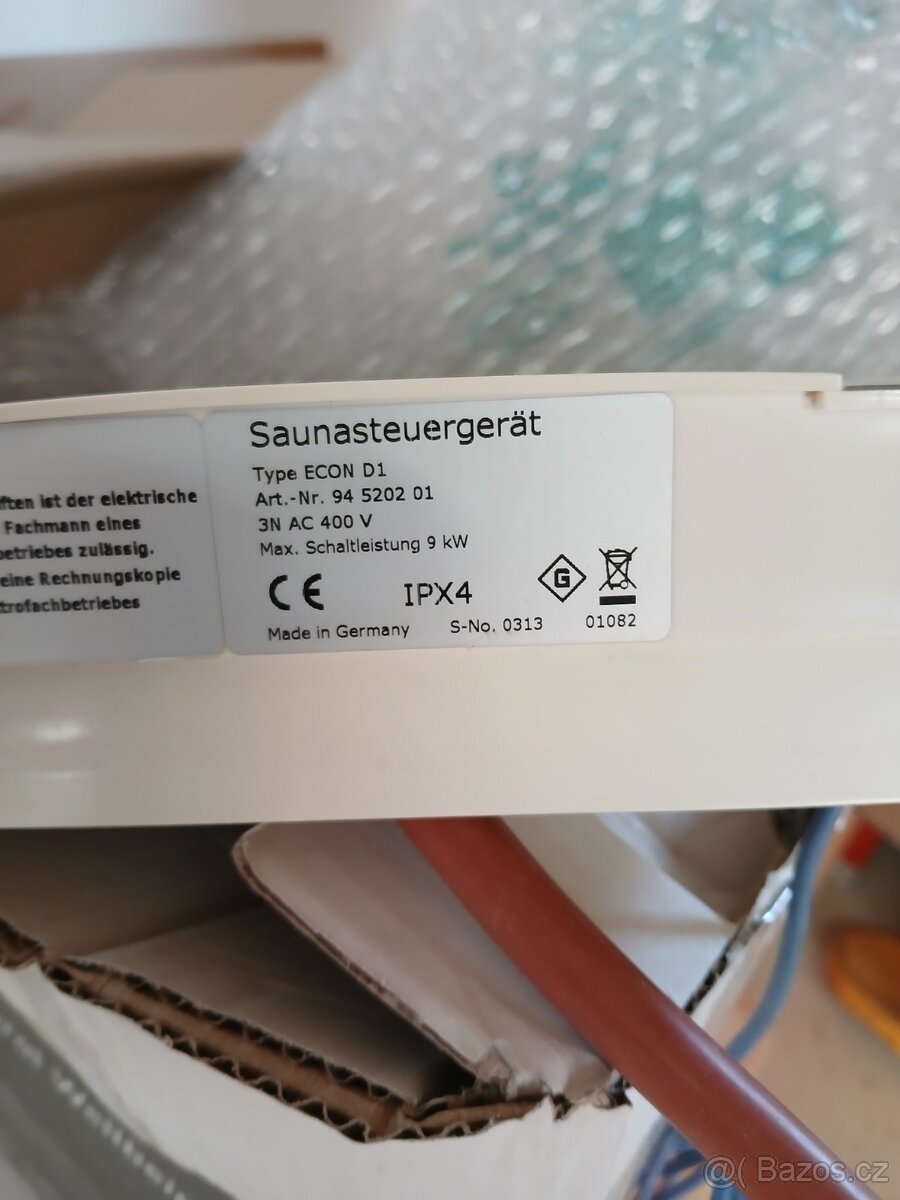 Řídící jednotka do sauny Econ D1 - 2