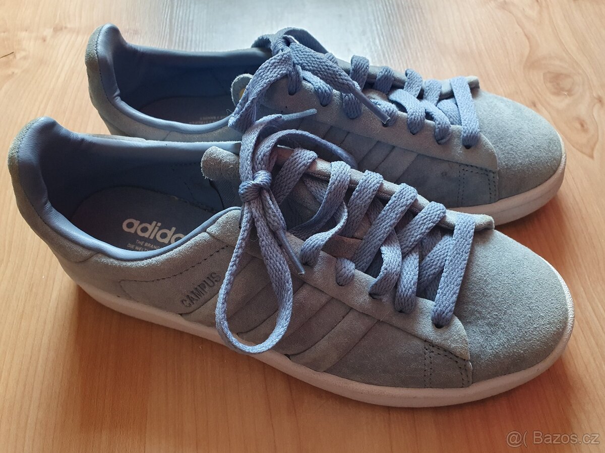 Šedomodré Adidas campus 36,5 tenisky boty - 2
