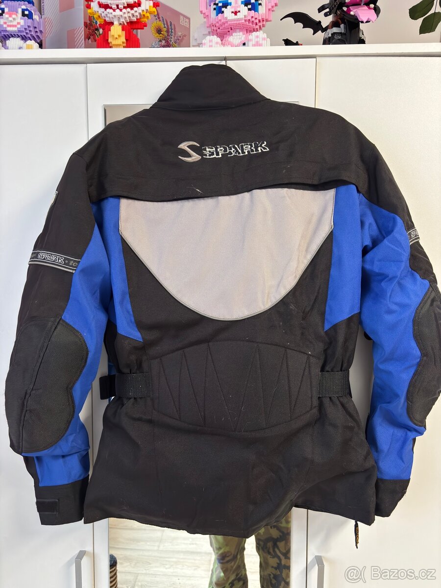 Moto bunda SPARK Top Gear XS – chrániče ramena/lokty/záda - 2