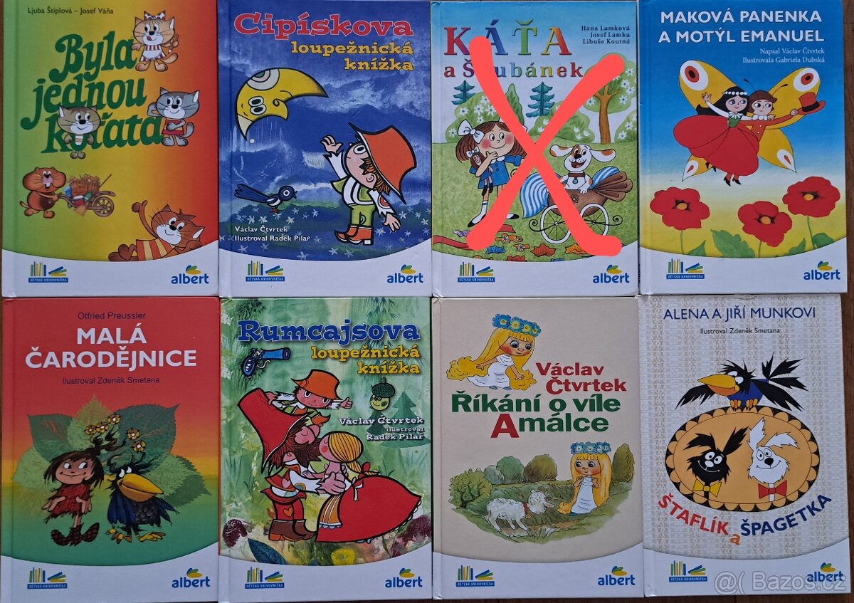 Pohádkové knížky - mix - 2