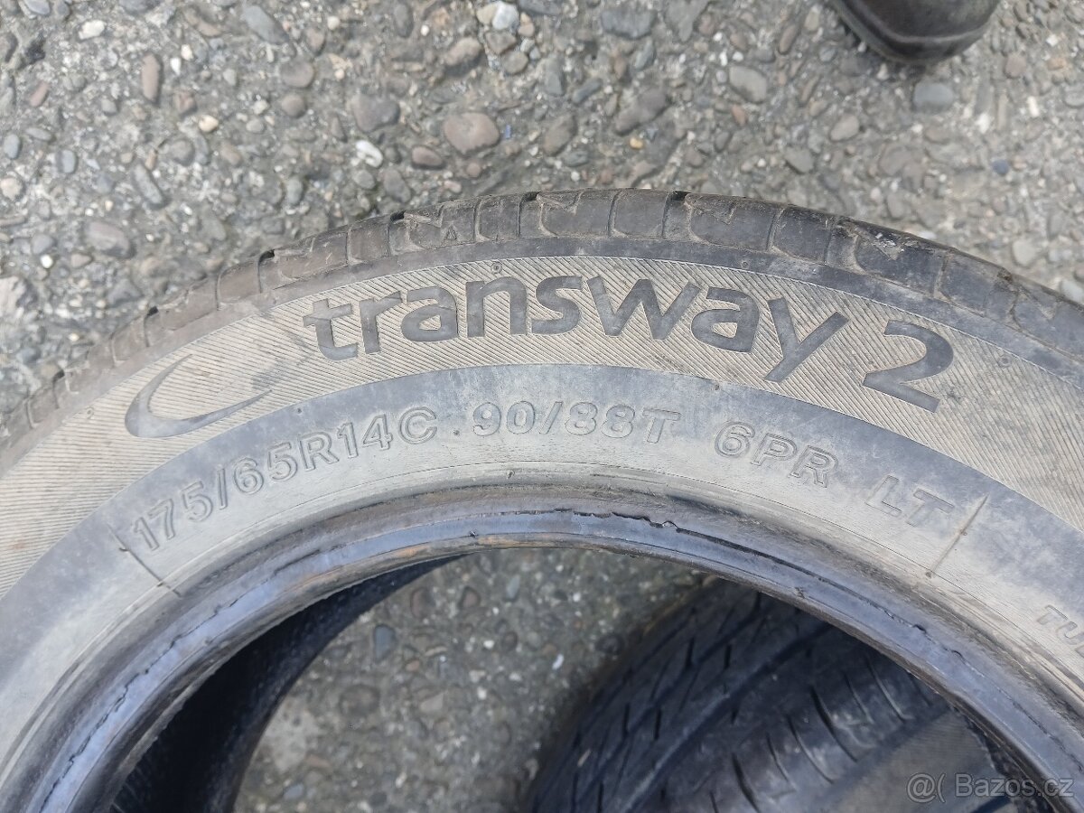 2x letni lassa 175/65 R14C, dezen=4mm - 2