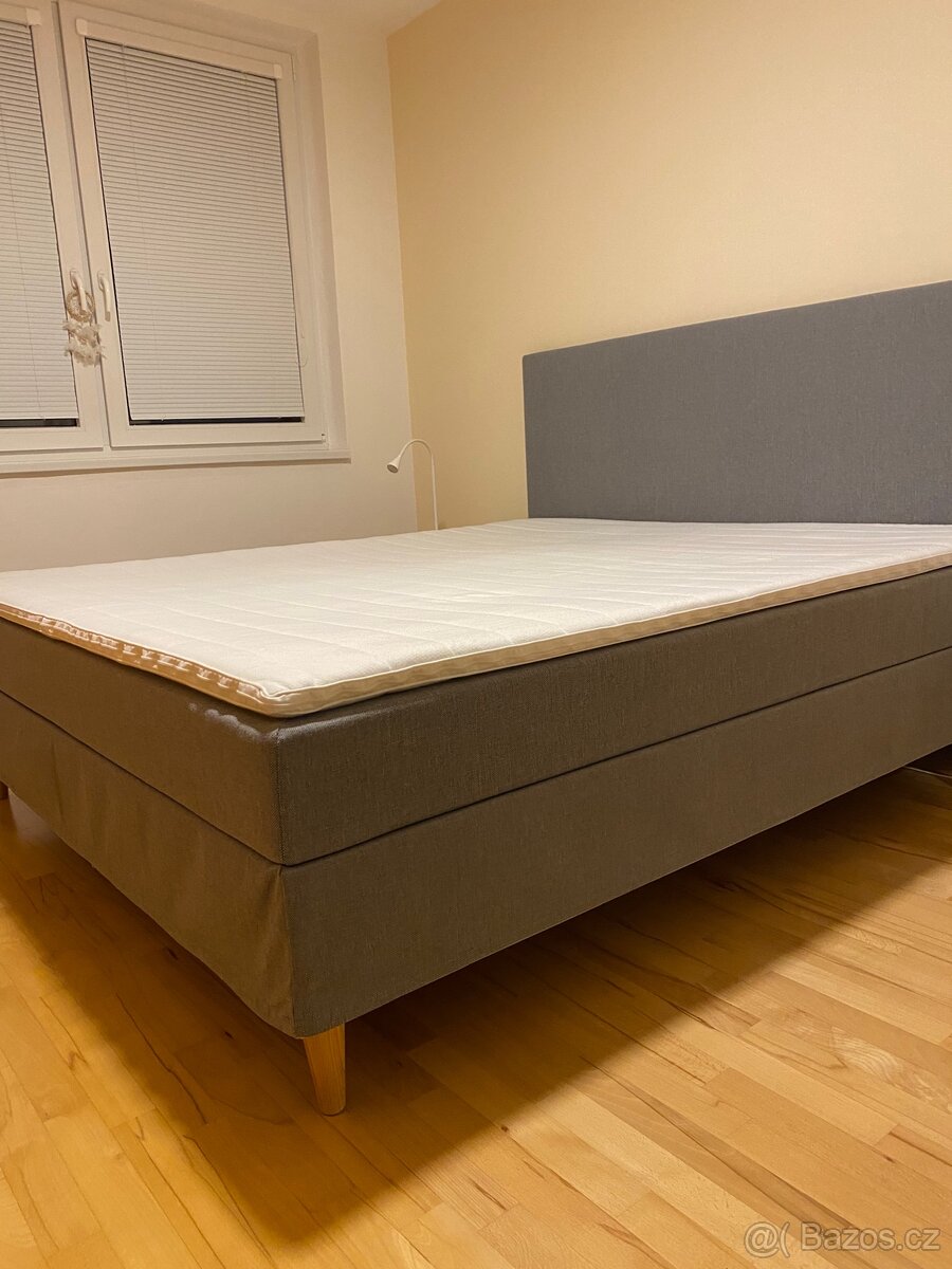 Čalouněná postel boxspring - 2