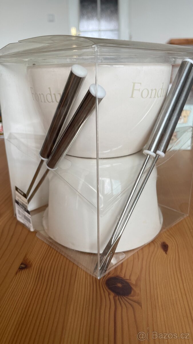 KERAMICKÝ SET PRO FONDUE PRO 4 OSOBY - 2