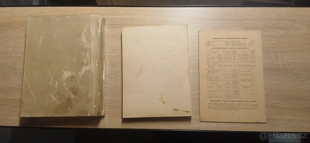 Příručky Škoda 1200 - 2