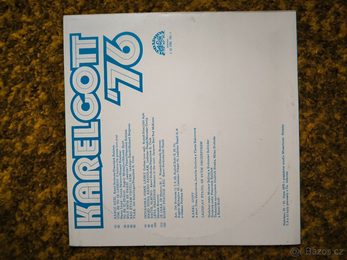 LP Karel Gott '76 - 2