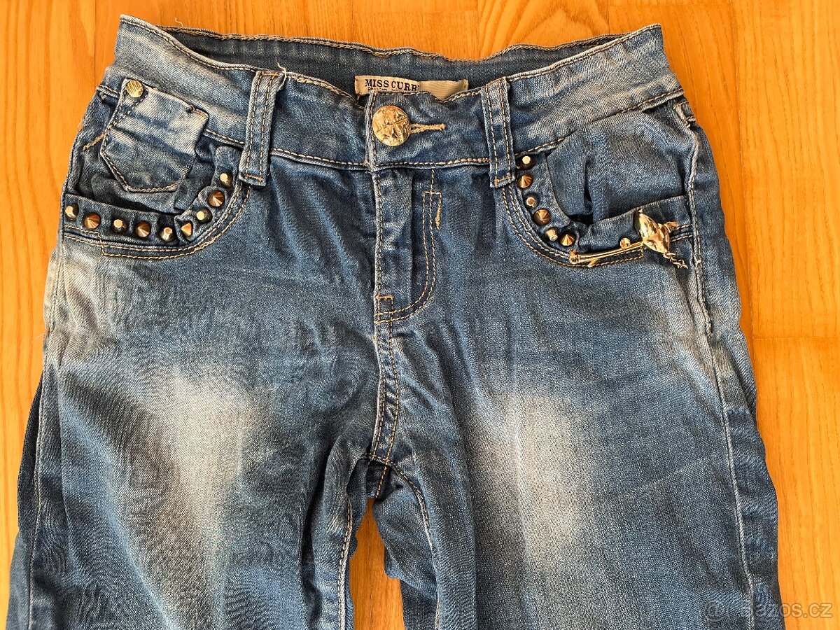 Džíny pro slečnu vel. 134/140 - 2