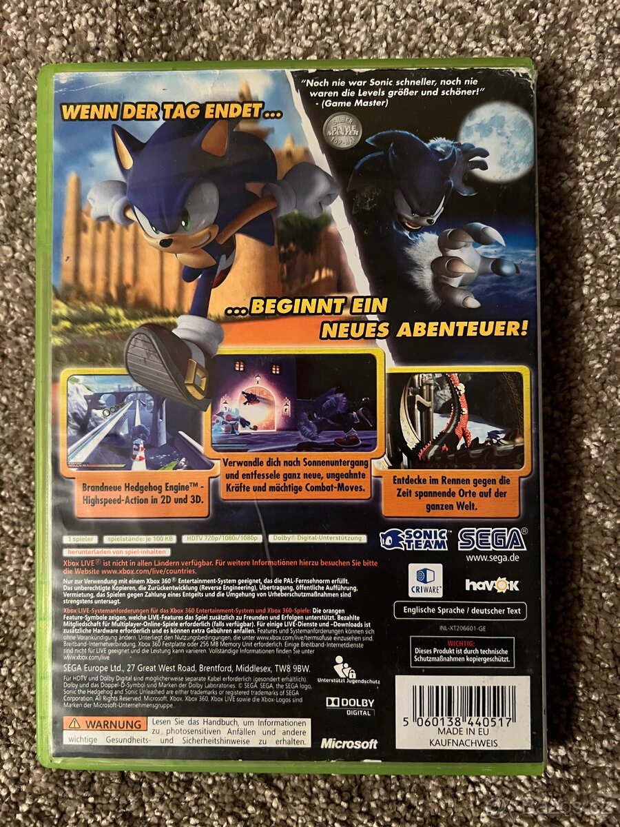 Xbox 360 - Sonic Unleashed - 2