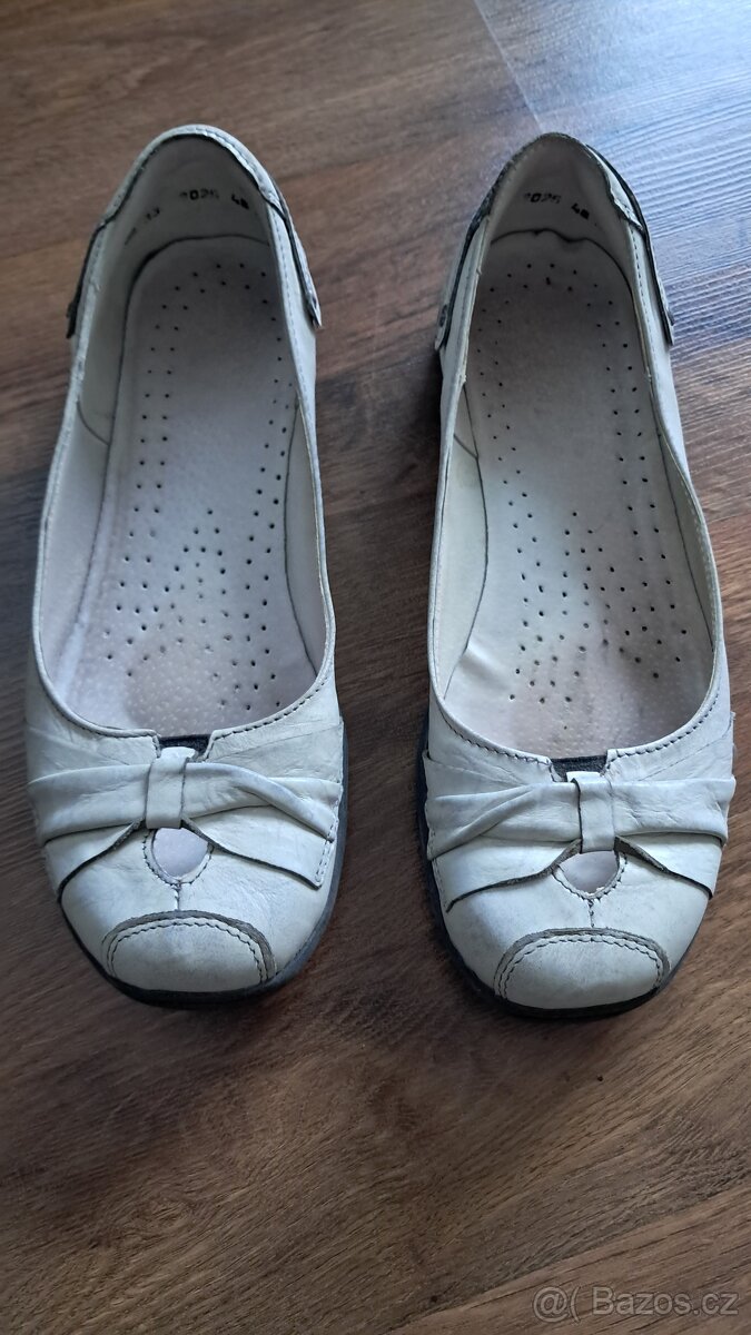 Kožené baleríny Kristofer, vel. 40 - 2