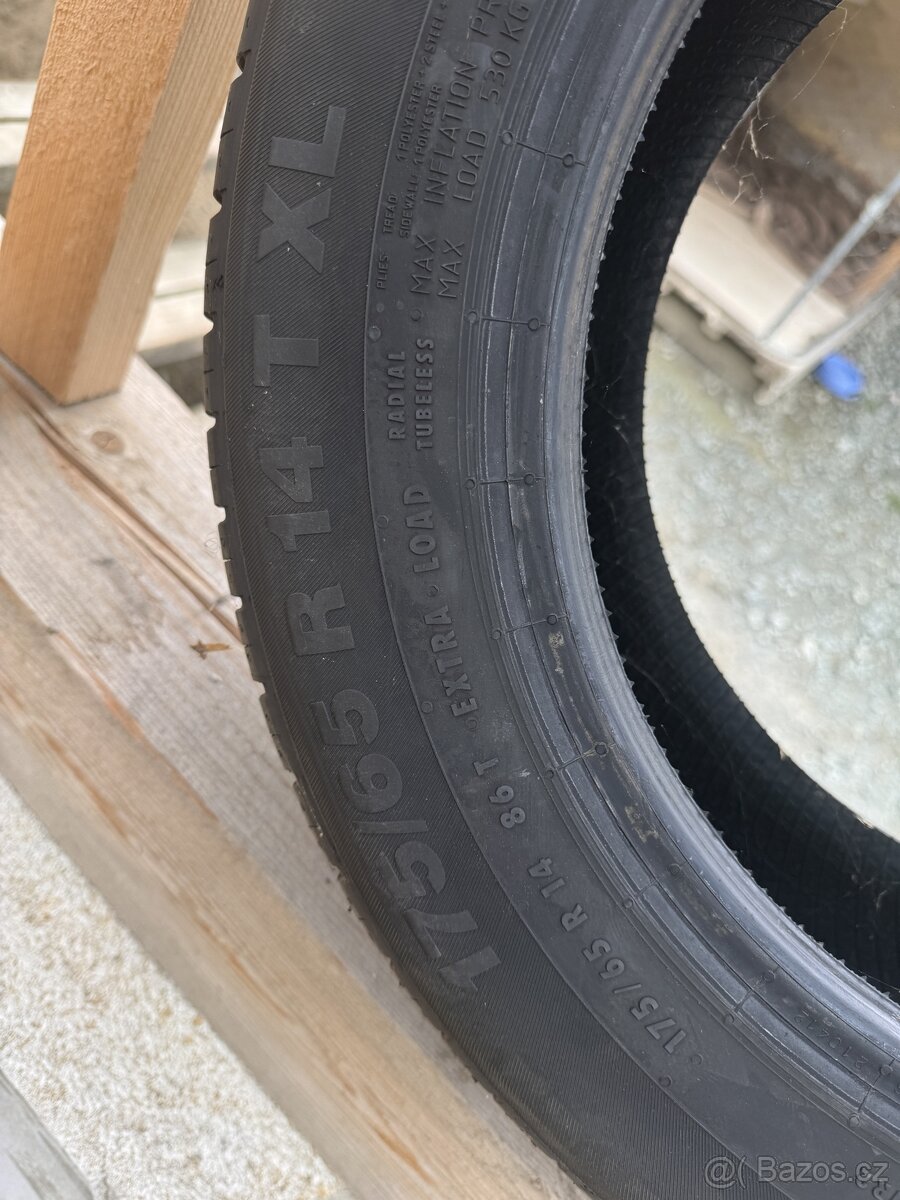 175/65/14 letní continental(nové) - 2