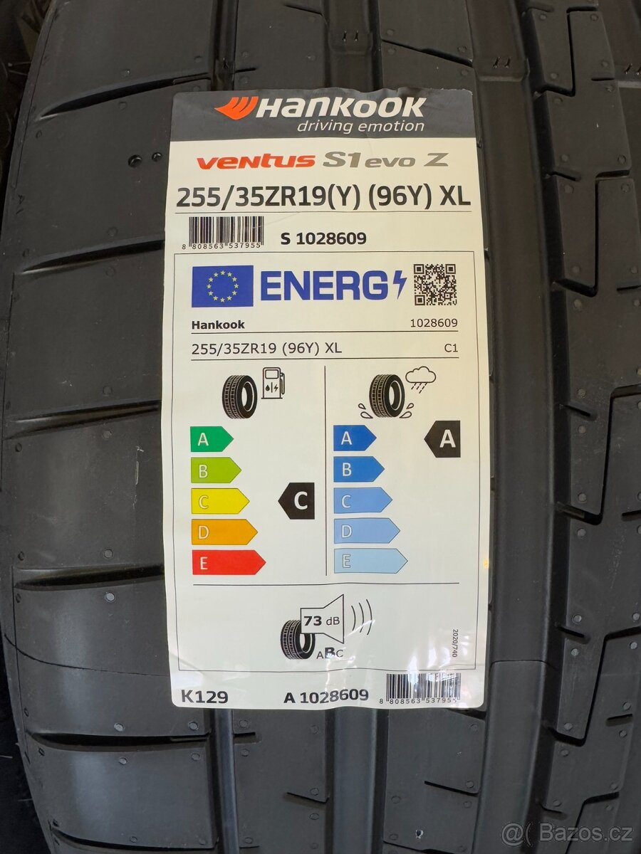 nové letní pneu 255/35-19 Hankook DOT0325 - 2