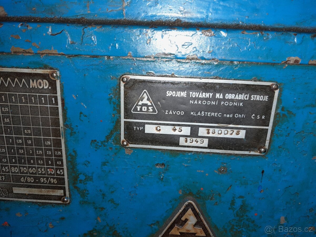Soustruh TOZ C45 - 2