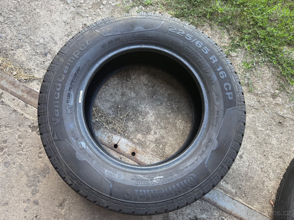 4 letní Continental Vancocamper 225/65R16CP - 2