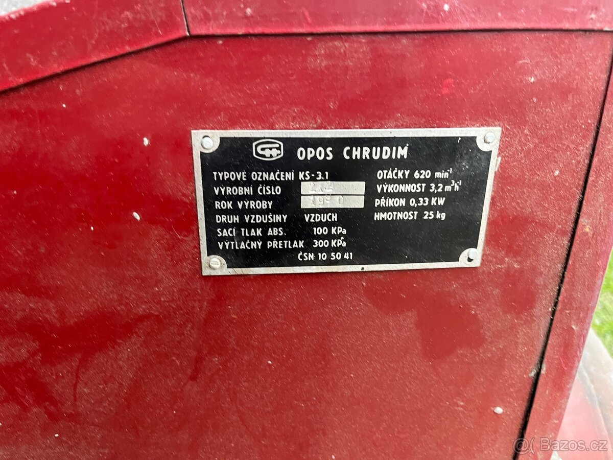 Kompresor 3 fázový 40 litrů nádrž - 2