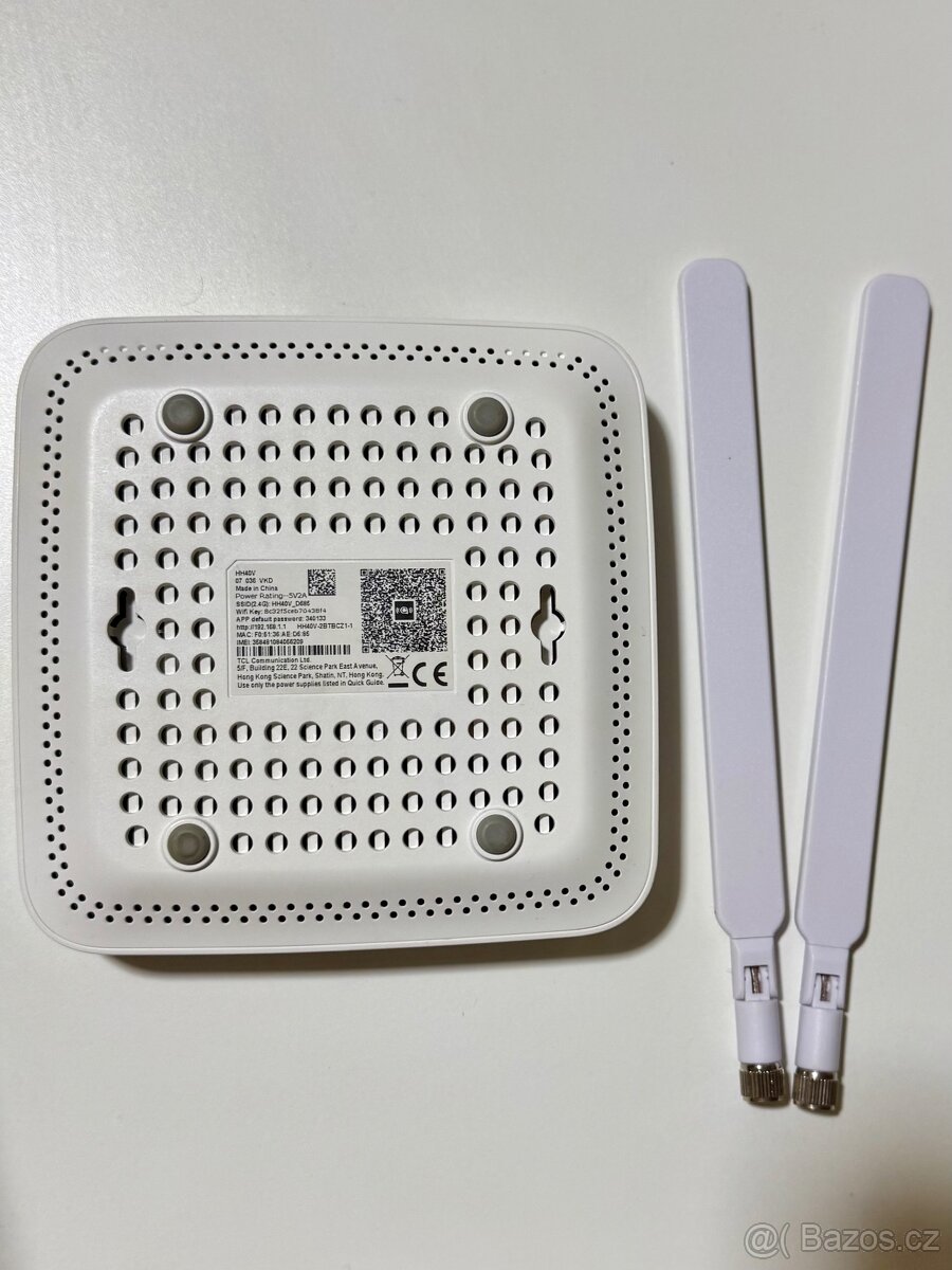 Router Alcatel HH40V Wi-Fi 4 modem LTE 4G vč. Datové O2 SIM - 2