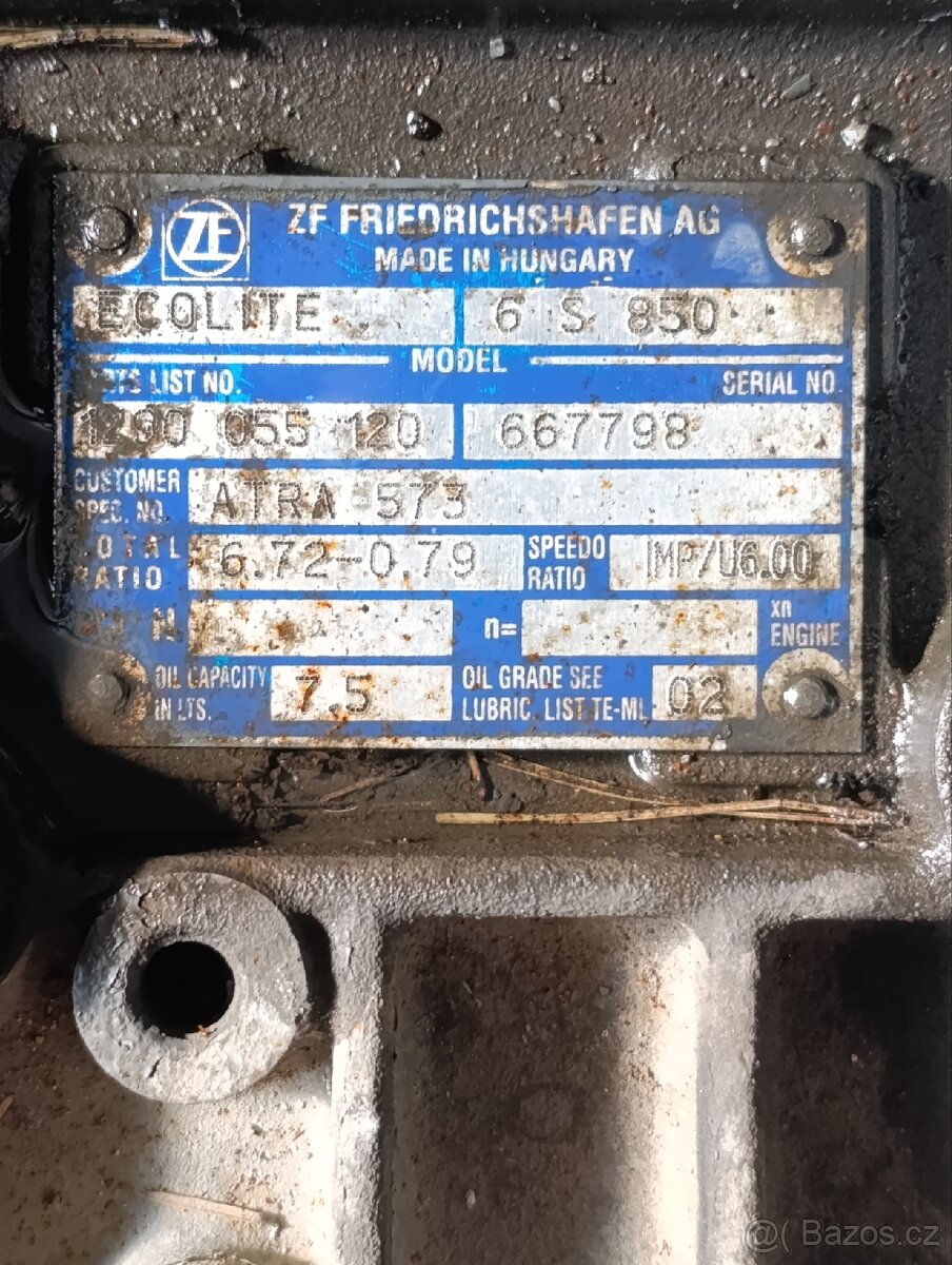 Daf lf prevodovka - 2