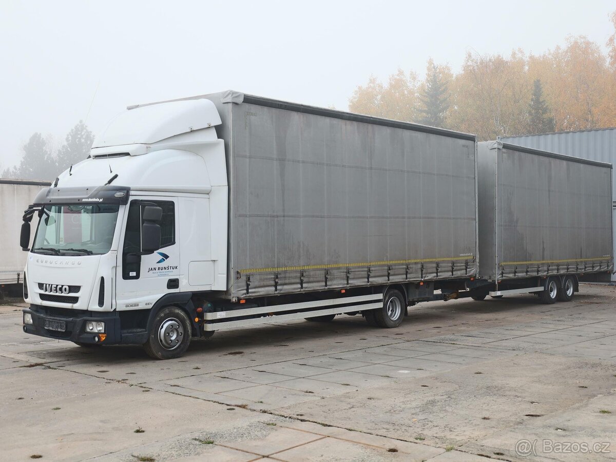 Iveco EUROCARGO 80E22, EURO 5+TANDEMOVÝ VLEK KONAR JG2, TAND - 2
