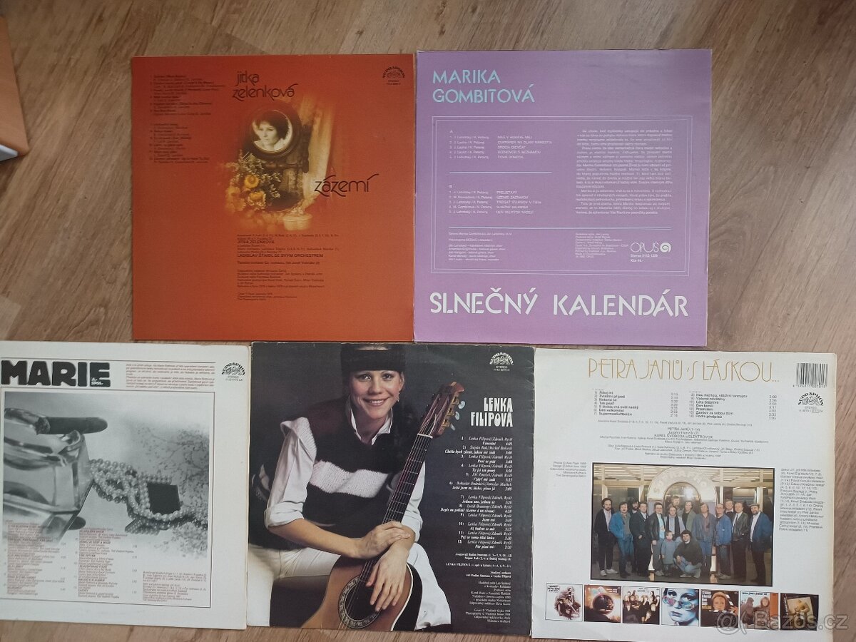 Prodám LP ceske zpevacky - 2