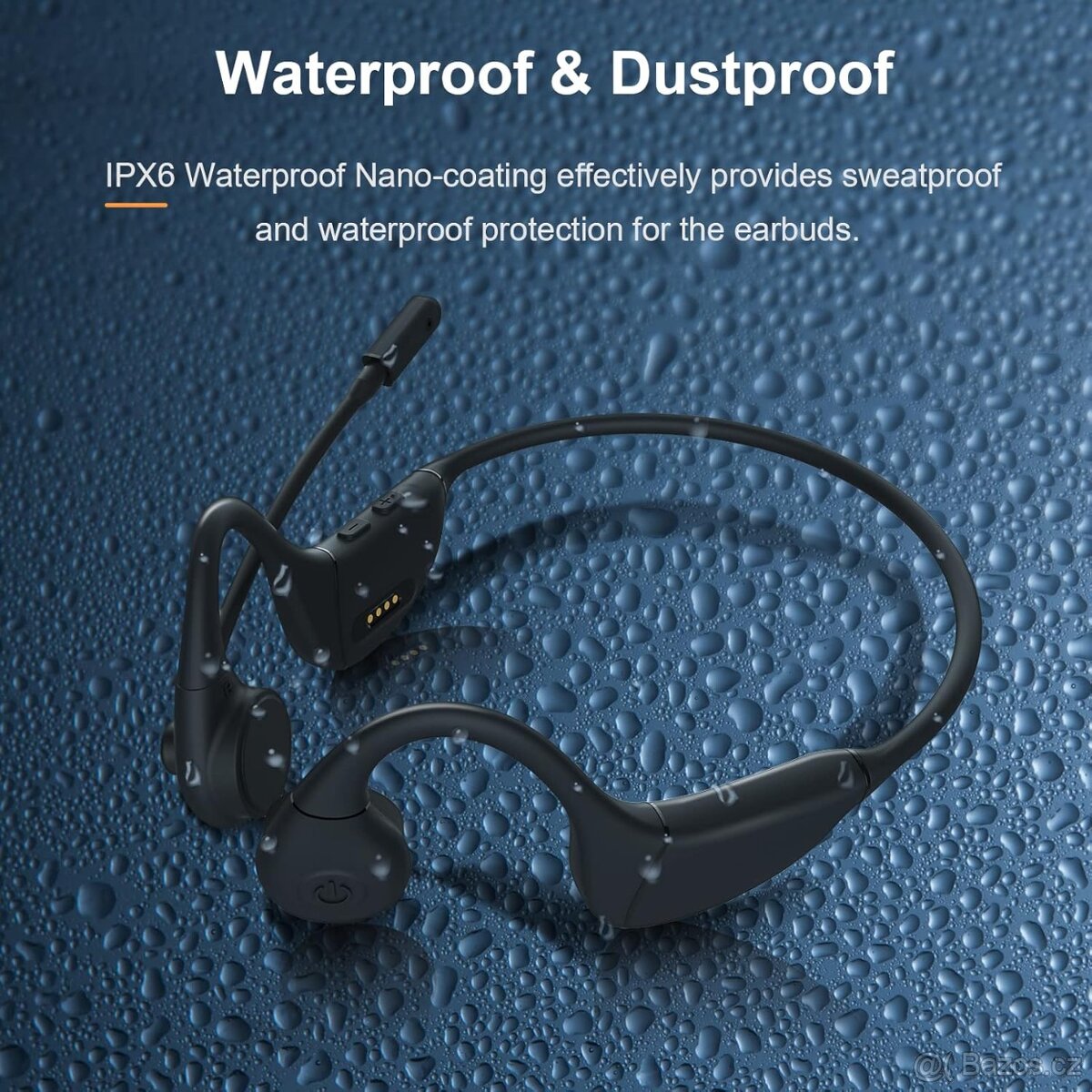 Sluchátka Bone Conduction ES-850 PRO IPX6 - 2