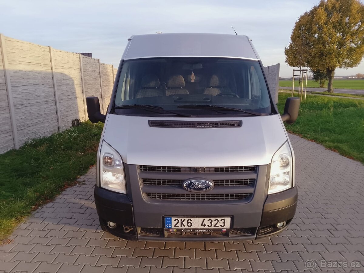FORD TRANSIT 2,4TDCi103kw,rv2010,ČR,L3H2,JEDE PĚKNĚ,TZ - 2