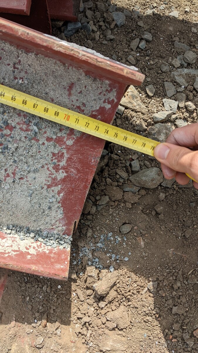 HEA 160 mm a I nosník 200 mm - 2