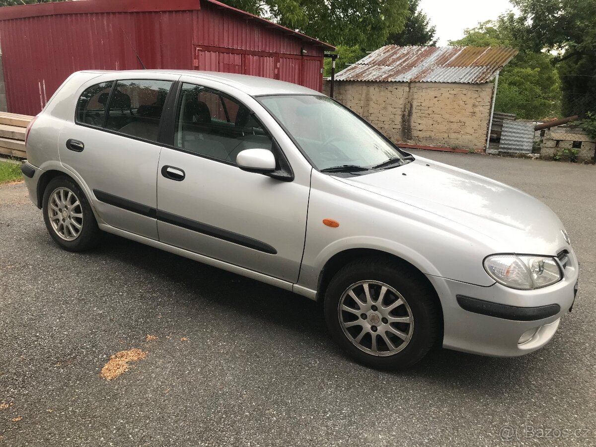 Nissan Almera 1.5i 66kw 2001 naj.142tis.km - 2