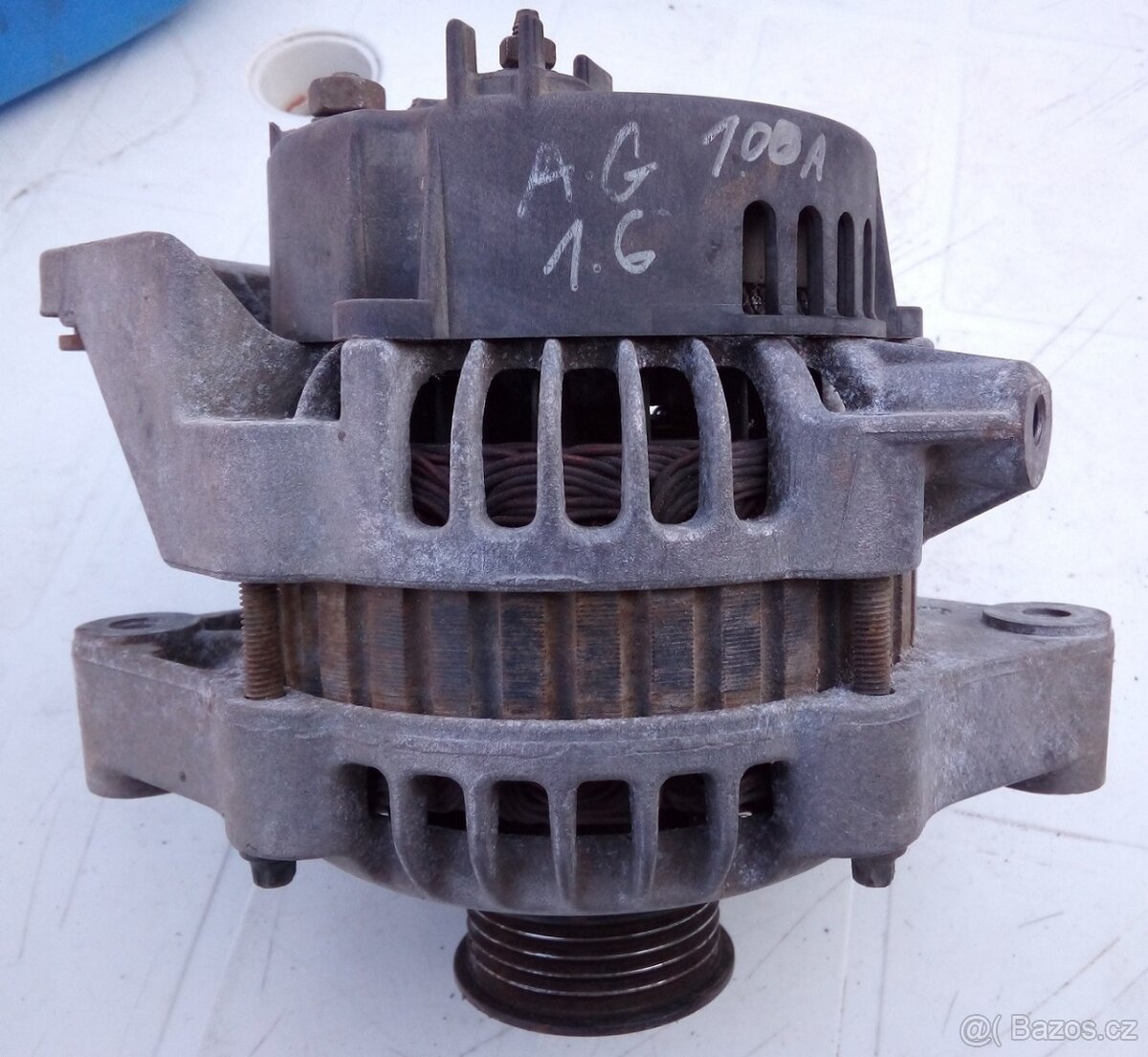 Alternátor 100A, startér Opel, více v textu - 2