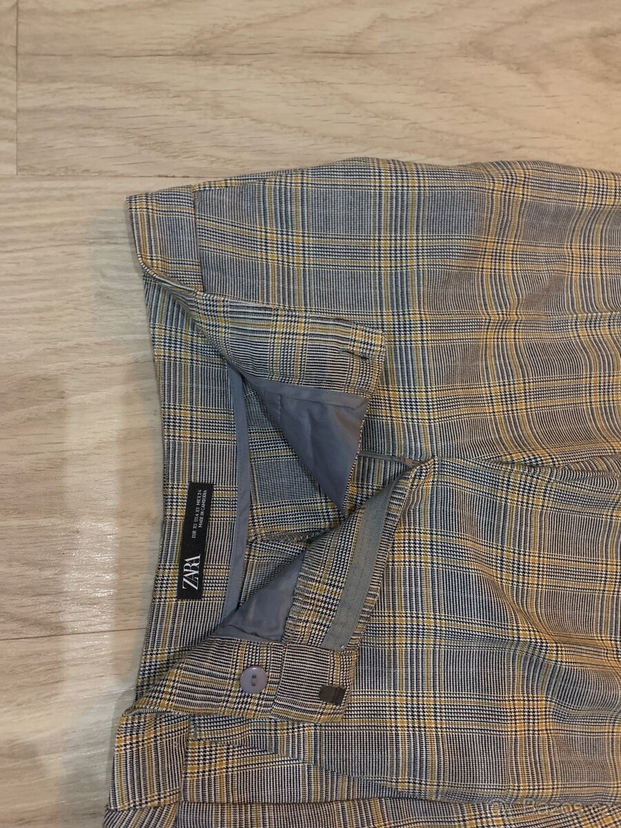 Dámské elegantní značkové kalhoty Zara - 2