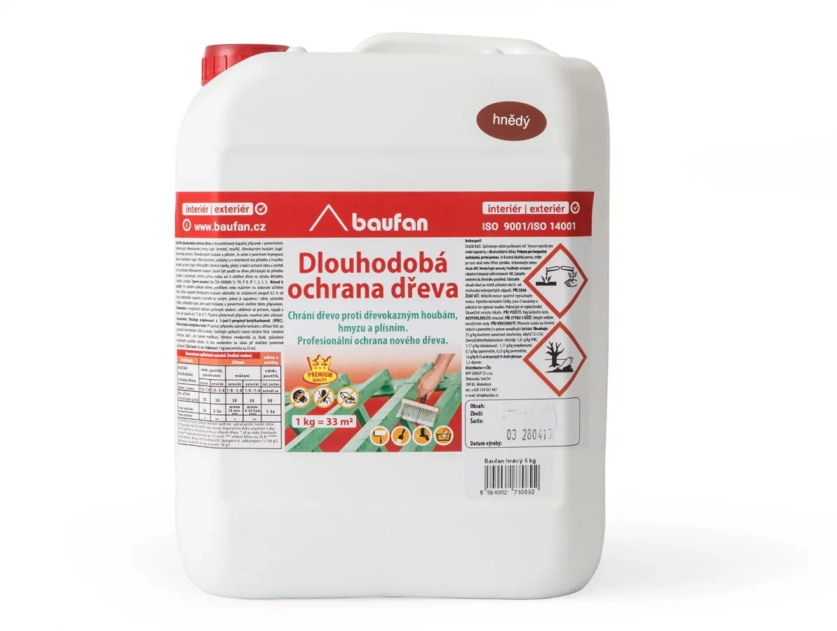 Impregnace na dřevo Baufan - 2