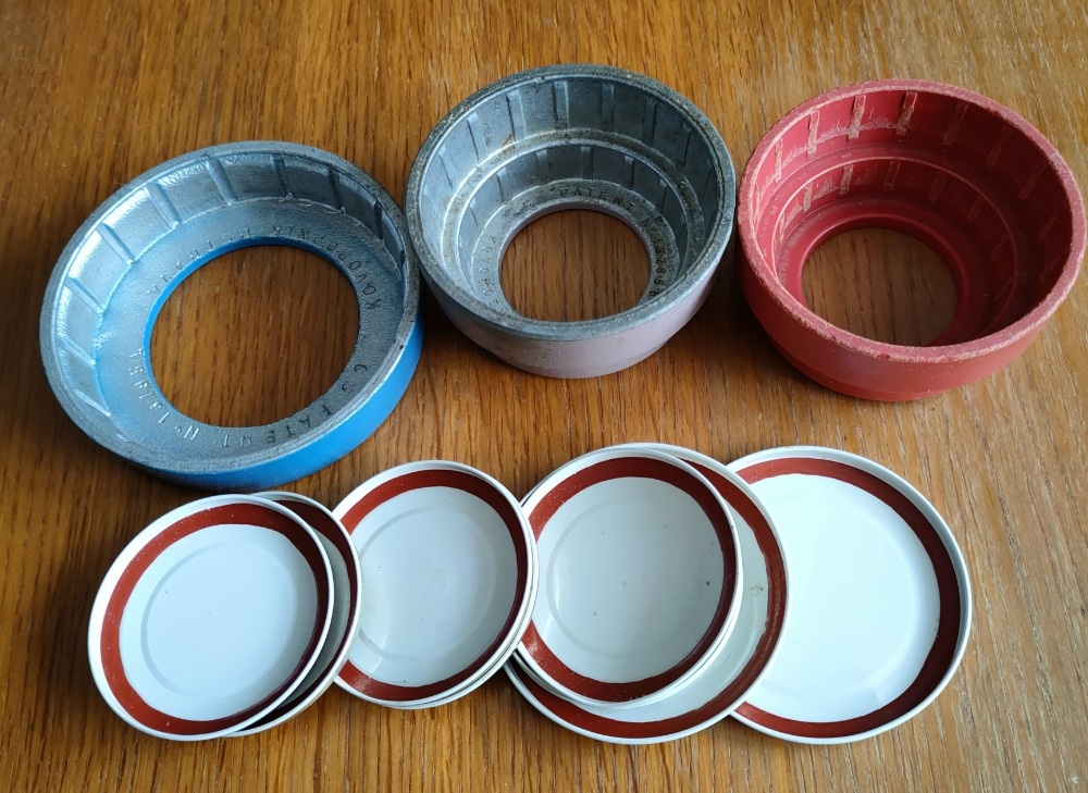 Zavařovací hlavy se sklenicemi - 2