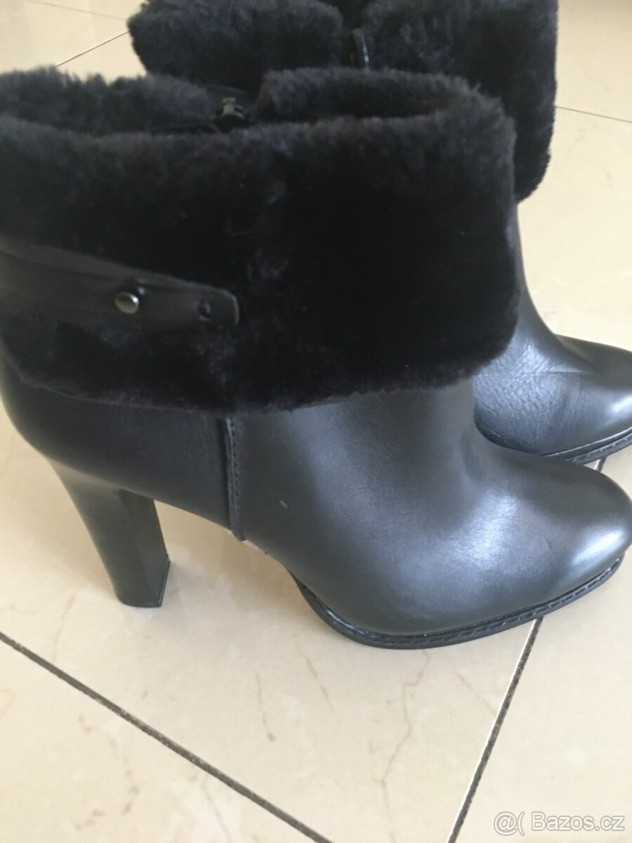 Kozačky boty Mark & Spencer nové kožené vel.39,5 - 2