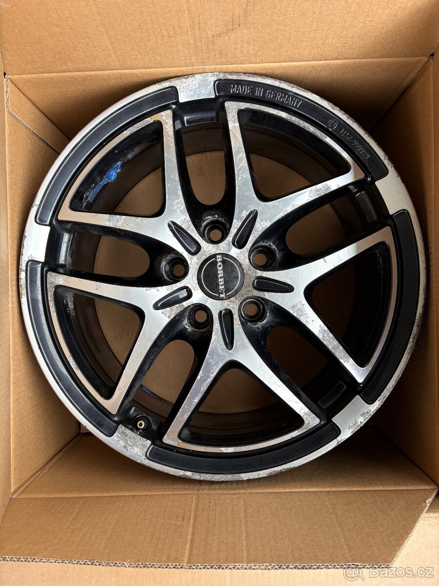 Sada 4x ALU disky R17 7,5j ET 47 - 2