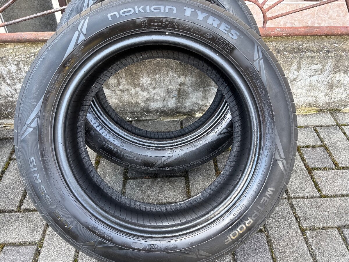 4ks Nokian Wetproof 195/55 R15 - 2