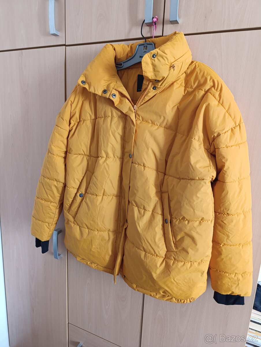 Žlutá prošívaná bunda bpc vel. 50 - 2