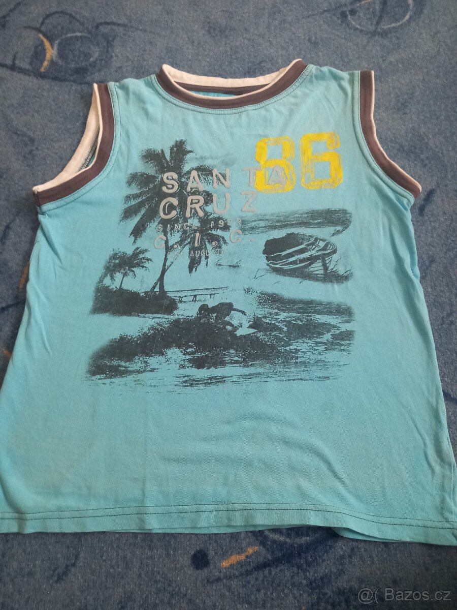 Trička bez rukávu vel. 140/146 - 2