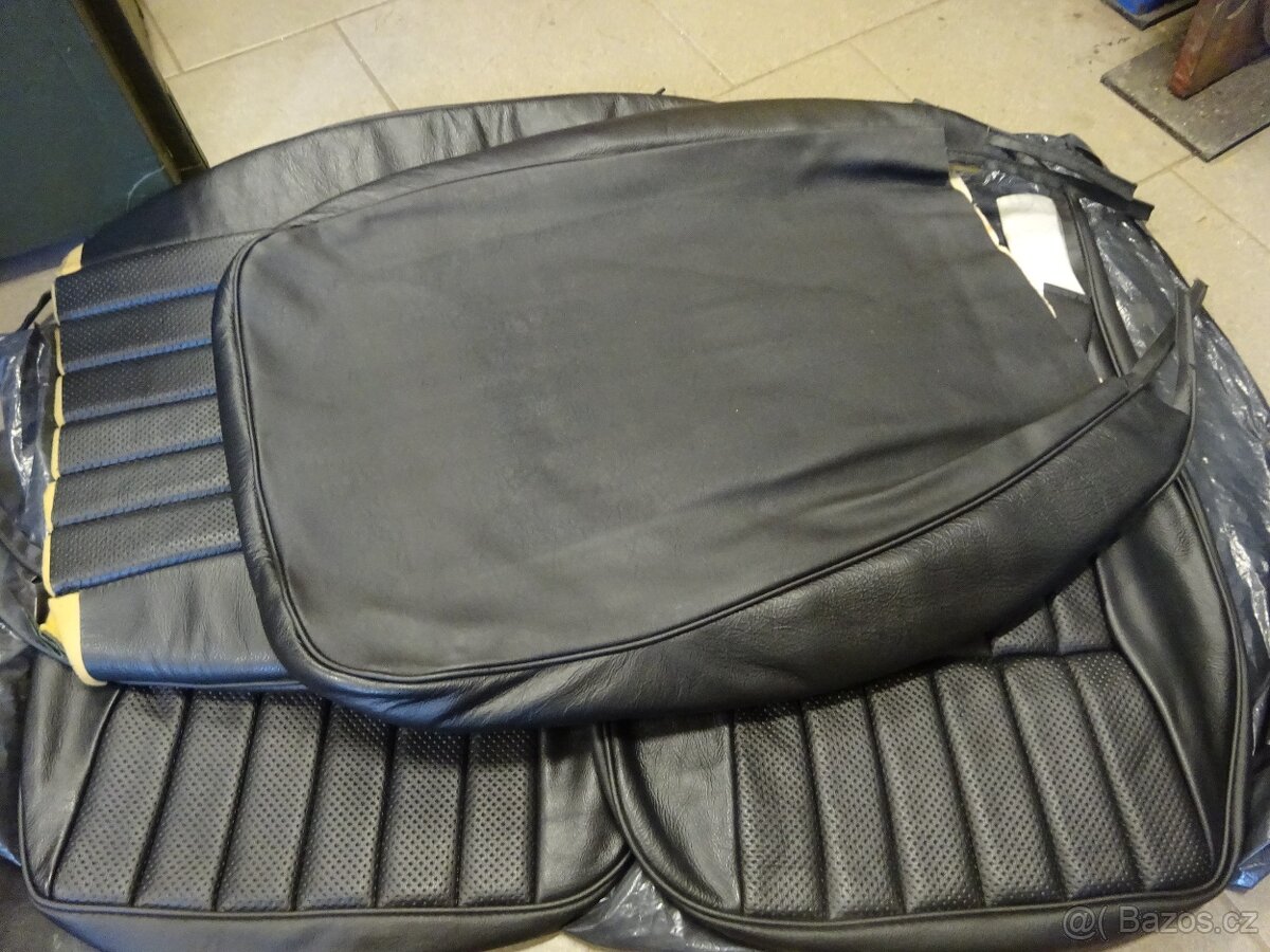 Potahy sedaček Jaguar E type 2 serie. - 2