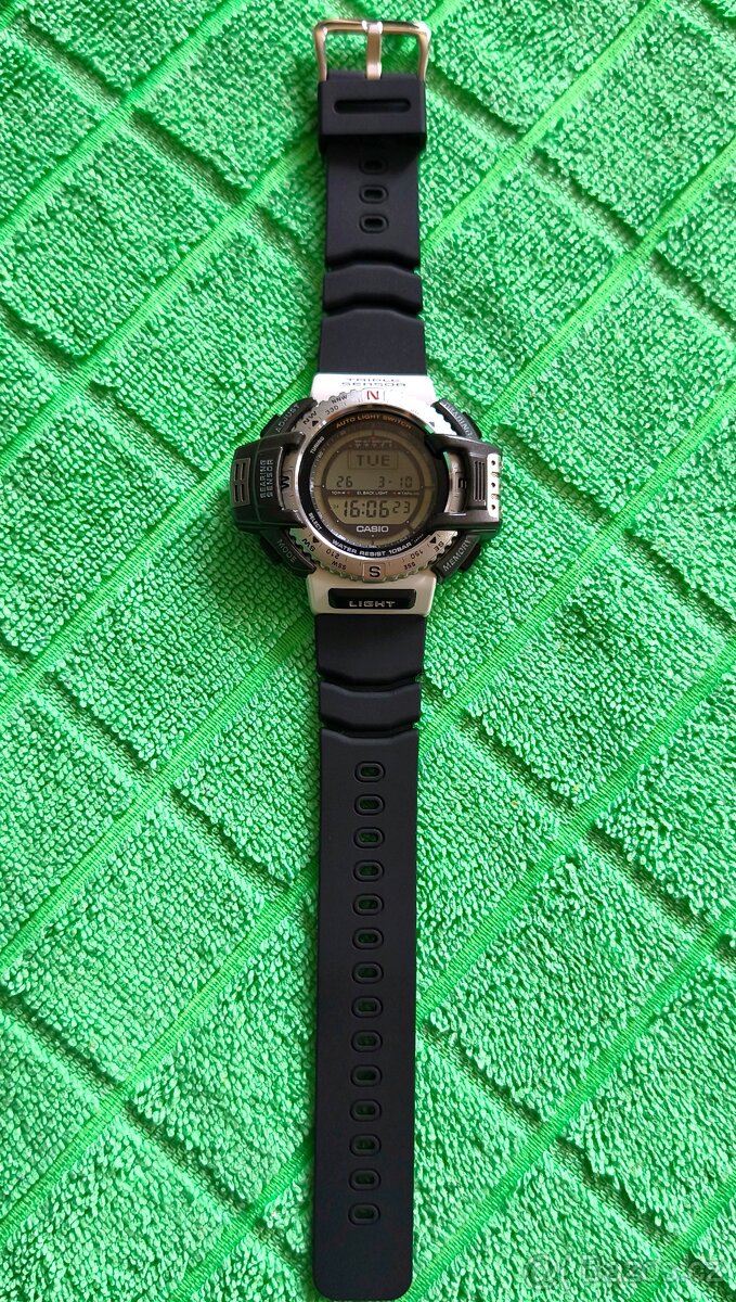 Casio Protrek PRT-40 Kompas, Barometer, Výškomer - 2