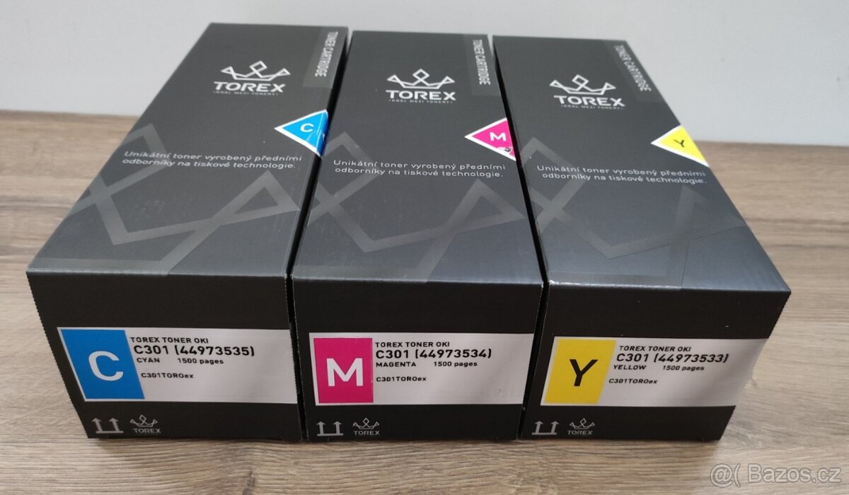 barevný toner TOREX pro OKI C301 - 2