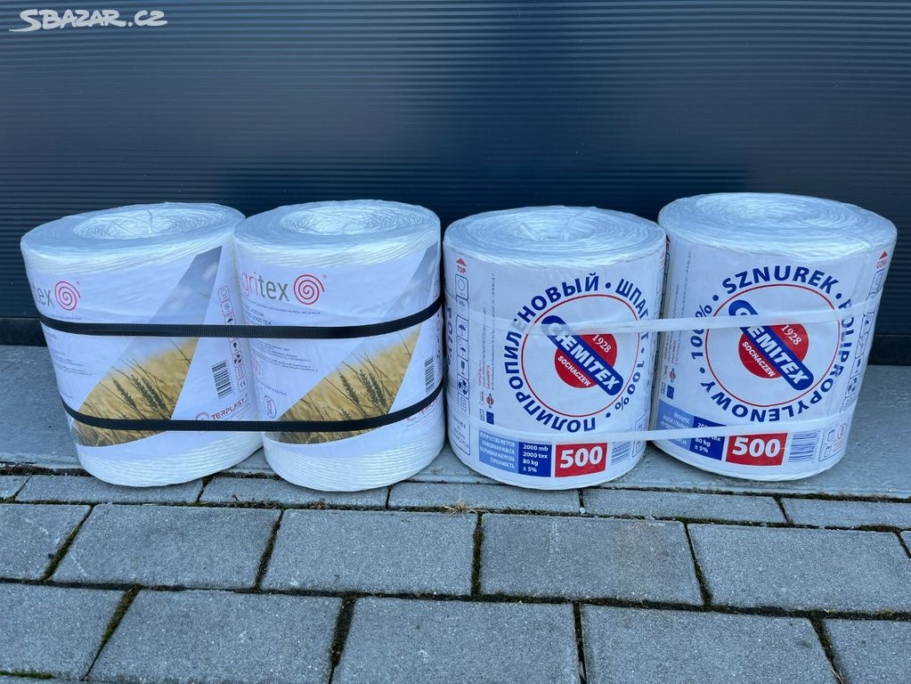 Provázek do lisu na hranaté a kulaté balíky - 2