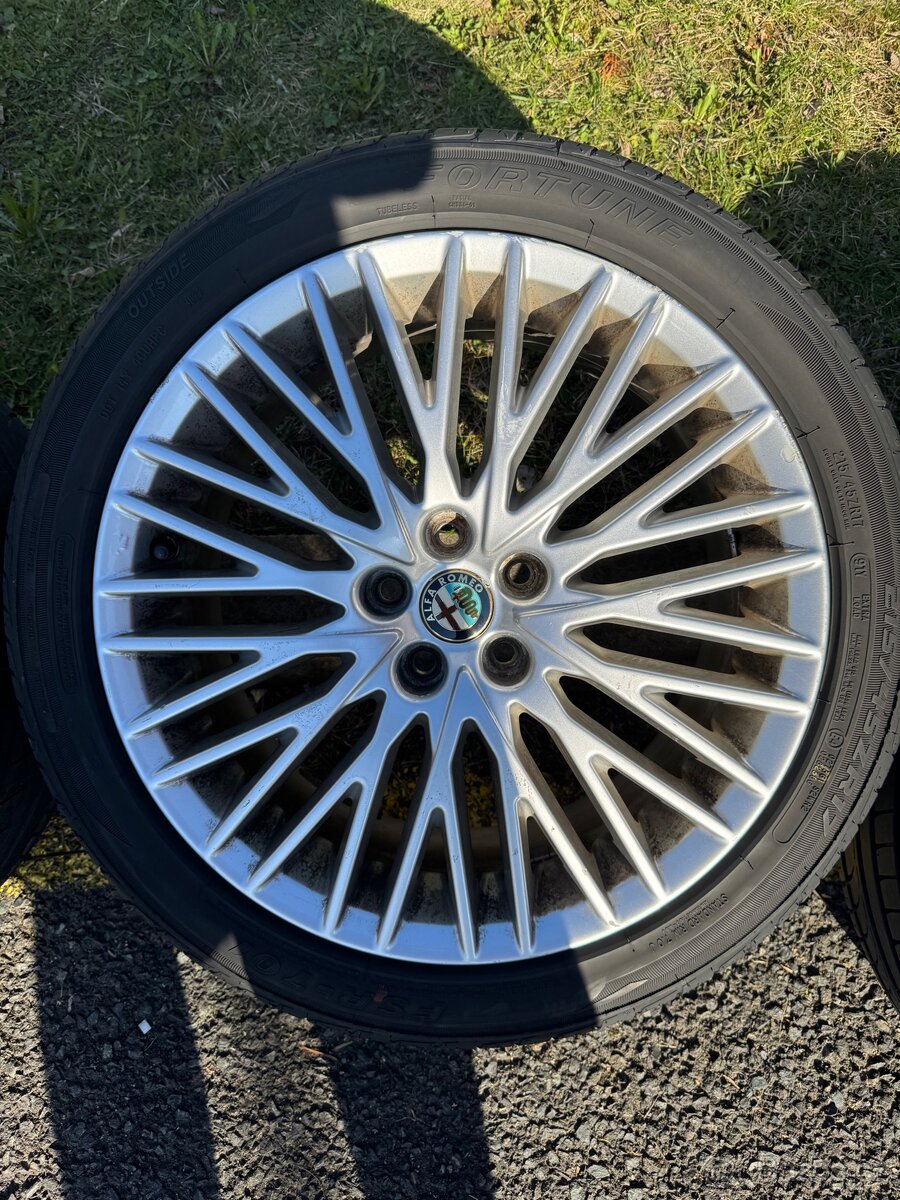 ALU Alfa Romeo, Letní Pneu - prodám/vyměním - 2