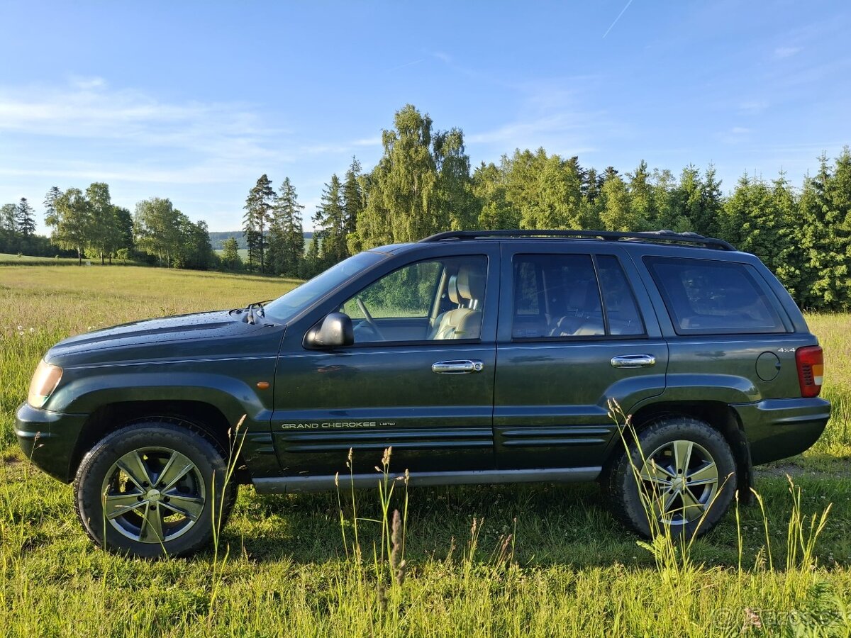 Jeep grand cherokee V8 4,7, r.v. 2000, 164 kW