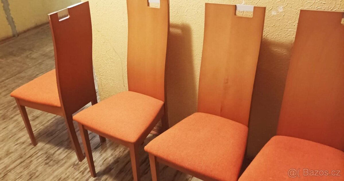 Polstrované židle 4 kusy - 2